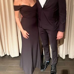 Amsale Sienna dress - BLACK